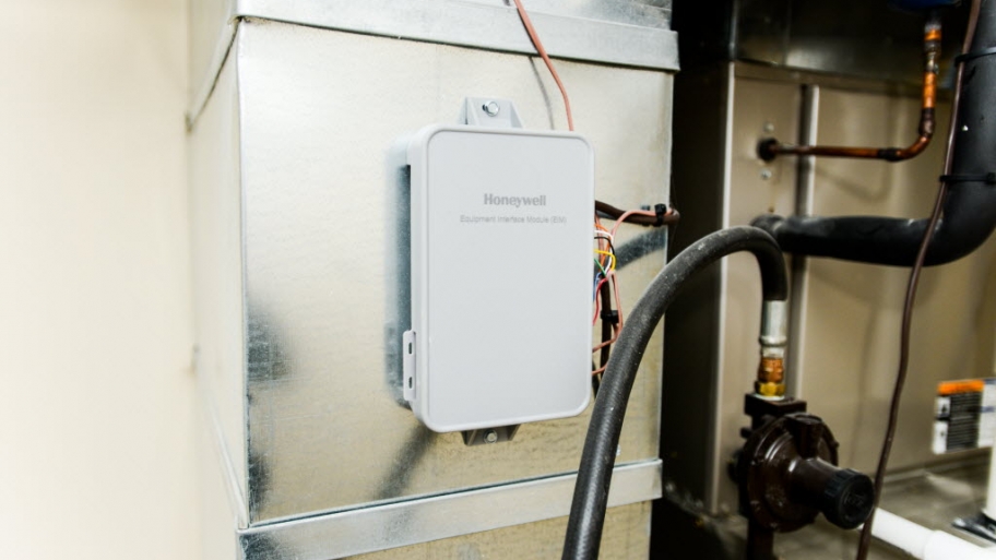 HVAC system panel